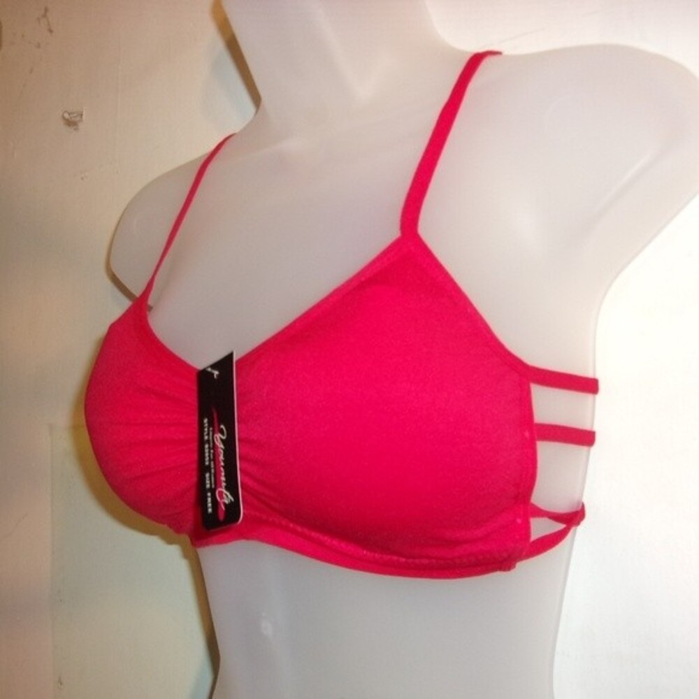 Youmita Red Racerback Bralette NWT - Picture 8 of 9